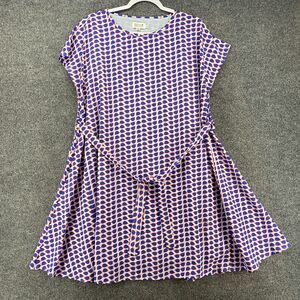 Molly Bracken Dress Womens M Sunglasses Tent A-Line Flowy Belted Fun Summer Boho